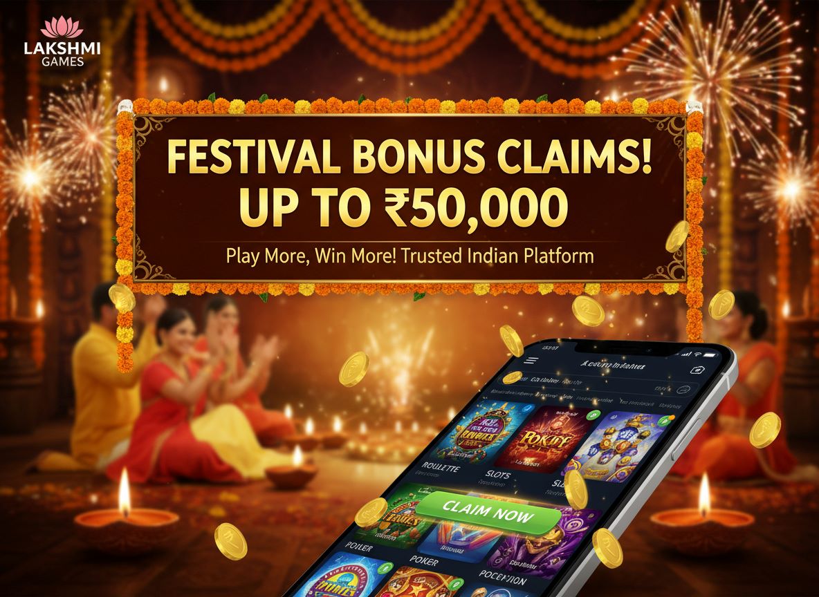Festival season bonus claims on Indian gambling platforms